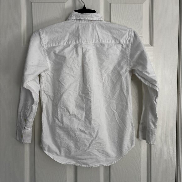 Ralph Lauren Polo Cotton Oxford White Dress Shirt - Youth Size 10 - Picture 8 of 8